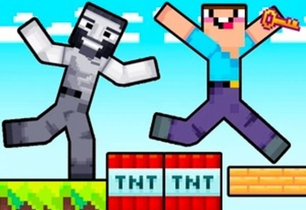 Blocky Parkour Runner Adventure