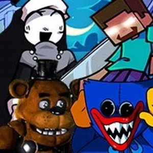 FNF Bad Nun But Everyone Sings It Online Game