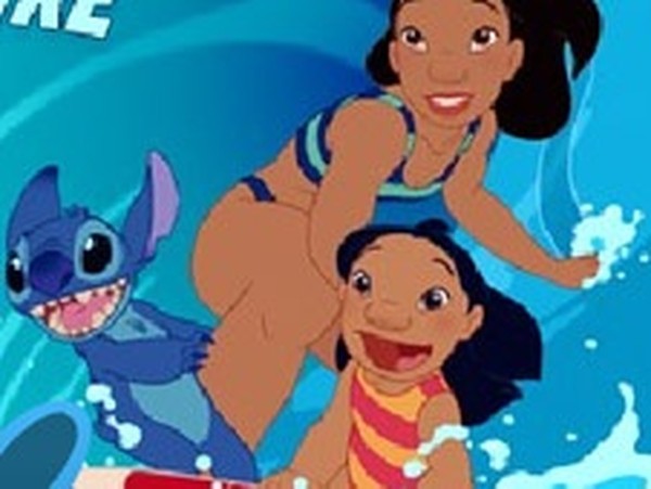 Ocean Wave Riders: Lilo and Stitch