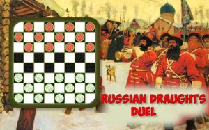 Russian Draughts Duel: Classic Strategy Board Game