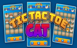 Tic Tac Toe Cat - Cute Puzzle Game Online
