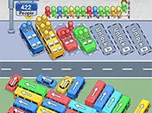 Bus Color Sort Challenge