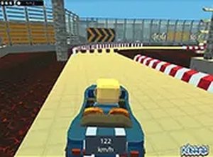Circuit Blaze: Volcanic Racing