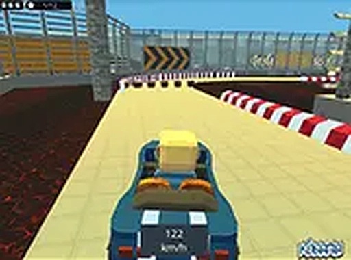 Circuit Blaze: Volcanic Racing