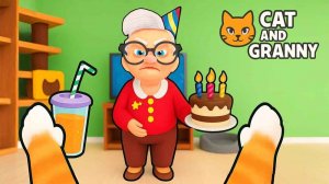 Cat and Granny Online Game
