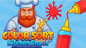 Color Sort: Kitchen Chaos Puzzle Game